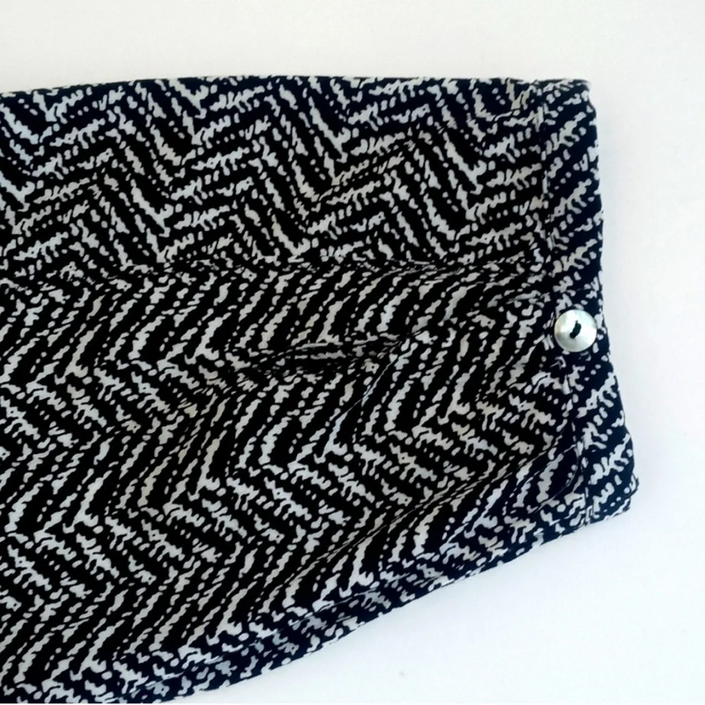 Daniel Rainn Women’s Rayon Bohemian Tribal Print 3/4 Sleeve V Neck Blouse M - Picture 9 of 16